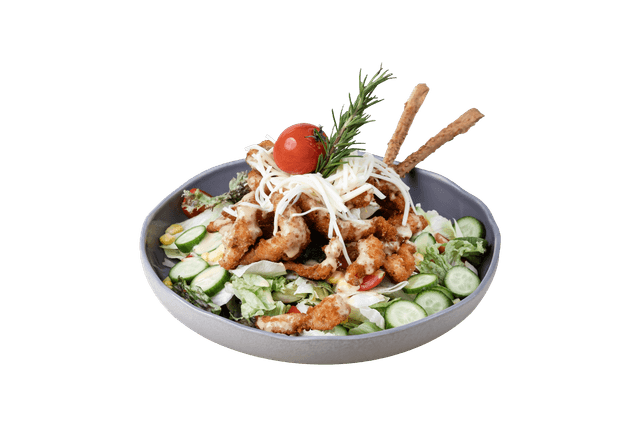 Çıtır Tavuk Salatası