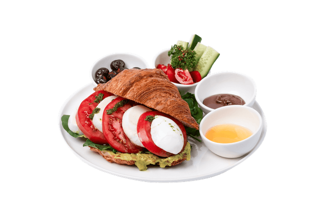 Caprese Kruvasan Kahvaltı