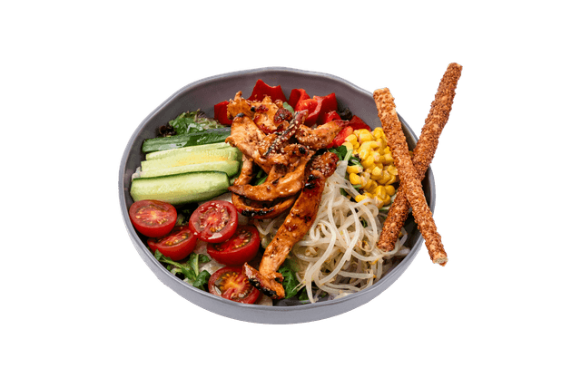 Thai Soslu Tavuklu Bowl